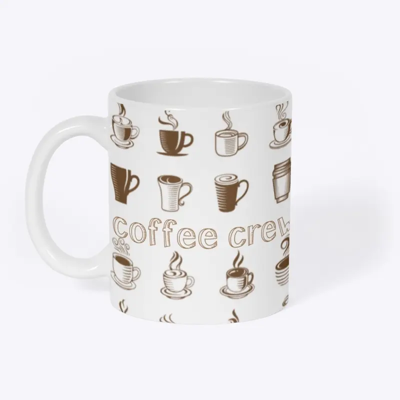 Fall sketchbook coffee crew mug 